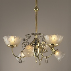 Victorian Combination Chandelier