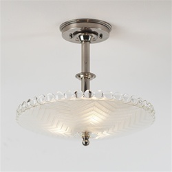 Deco Crosscut Ceiling Light