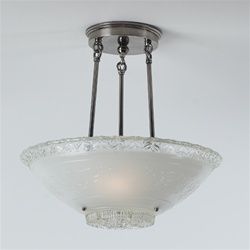 Glass Maze Ceiling Light