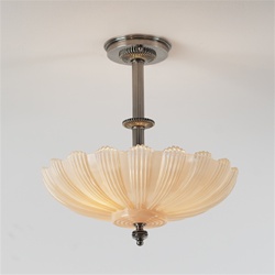 Scooped Dandelion Ceiling Light