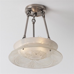 Two Tier Sphere Ceiling Light