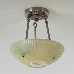 Sage Green Rosette Ceiling Light