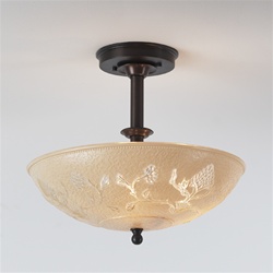 Scot's Thistle Ceiling Light