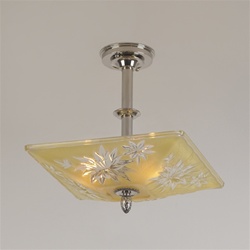 Citroen Square | Vintage Ceiling Light