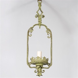 Green Crown Swing Light