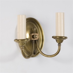 Pair of Colonial Revival Sconces