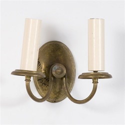 Pair of Loop Arm Sconces