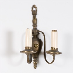 Pair of Double Arm Vase Sconces