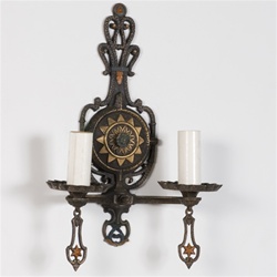 Pair of Star of the Carpathians Sconces