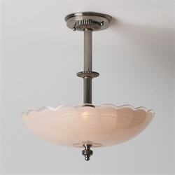 Scalloped Cloud Ceiling Light