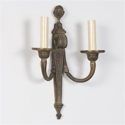 Snail Scroll Sconce