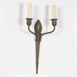 Heritage Double Candle Sconce (QTY:1)