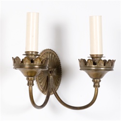 Pair of In the Rough Sconces