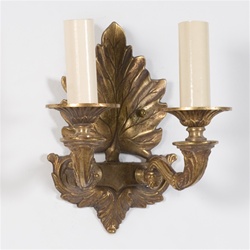 Pair of In the Rough Sconces