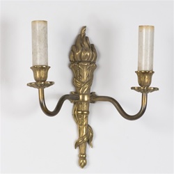 Pair of In the Rough Sconces