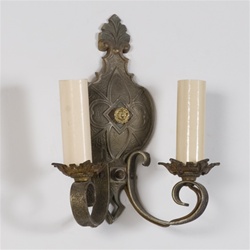 Pair of In the Rough Sconces