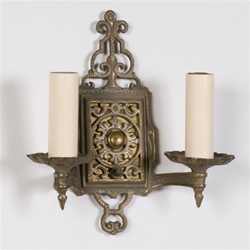 Pair of In the Rough Sconces