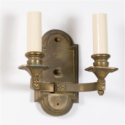 Pair of In the Rough Sconces