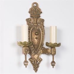 Pair of In the Rough Sconces