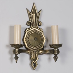 Pair of In the Rough Sconces