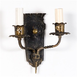 Pair of In the Rough Sconces