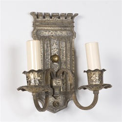 Pair of In the Rough Sconces