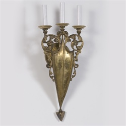 Pair of In the Rough Sconces